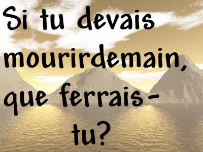 Que ferrais - tu ? 